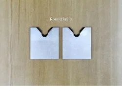 Πνευματικό Ξεφλούδισμα Μηχανή Round Knife - Λεπίδες απογύμνωσης και πτύχωσης