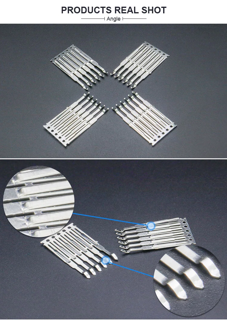 Συνδετήρας ακροδεκτών συγκόλλησης PCB, αρσενικός ακροδέκτης ορείχαλκου, ακροδέκτης σφράγισης ακριβείας OEM