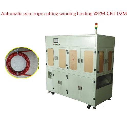 Auto Σύρμα Rope Cut Coil Bind WPM-CRT-02M - Αυτόματη μηχανή κοπής, περιέλιξης και δεσίματος