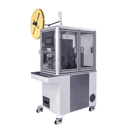 Semi-Auto Σύρμα Strip Seal Crimp Μηχανή WPM-5030