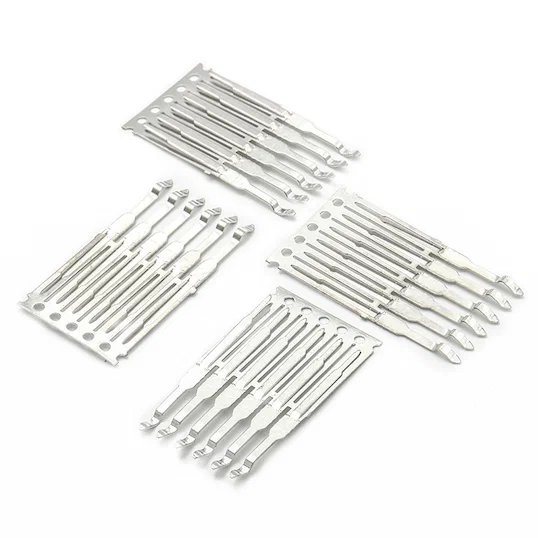 Brass Male PCB Solder Ακροδέκτηςs