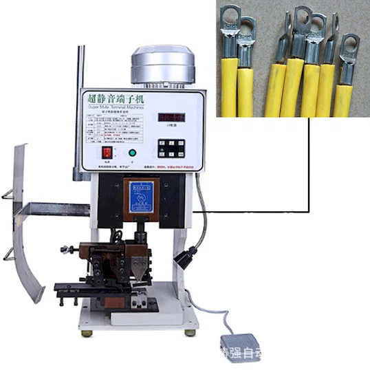 Semi-Auto Mute Πτύχωσης ακροδεκτών Μηχανή WPM-3000S